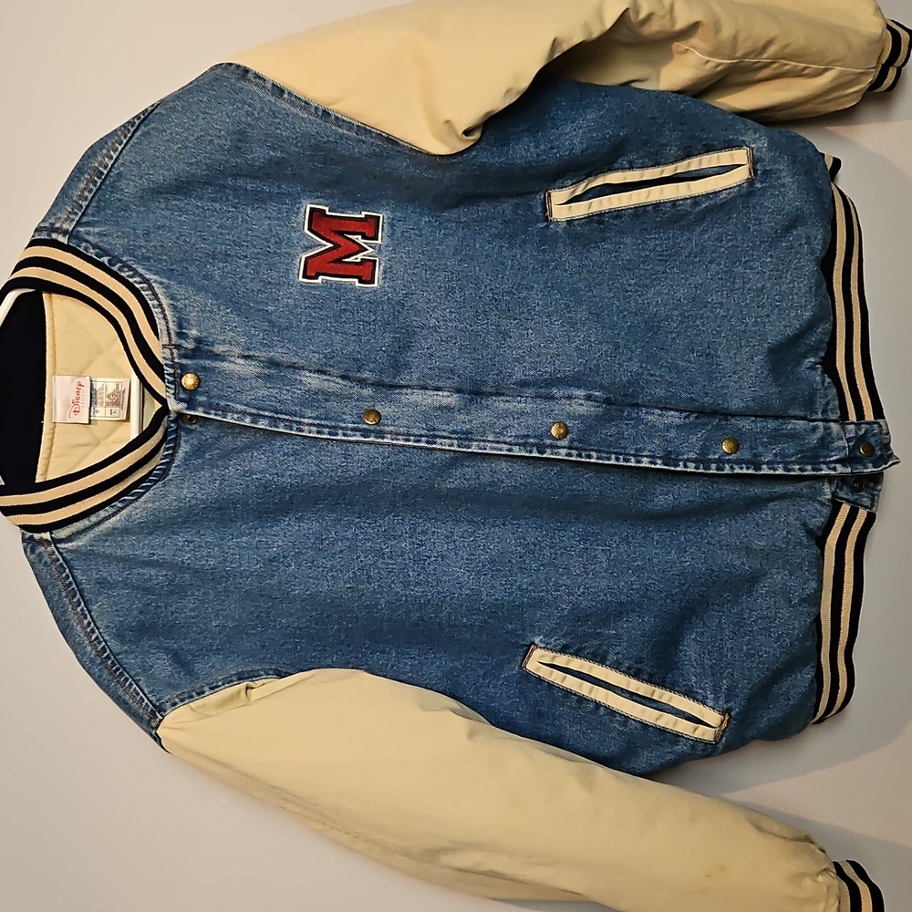 1990's Mickey Mouse Denim jacket